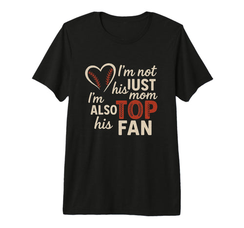 Baseball Mom Fan Funny Proud Mom T-Shirt - Trendy Graphic for Adults - T-Shirt, Sweatshirt, Hoodie