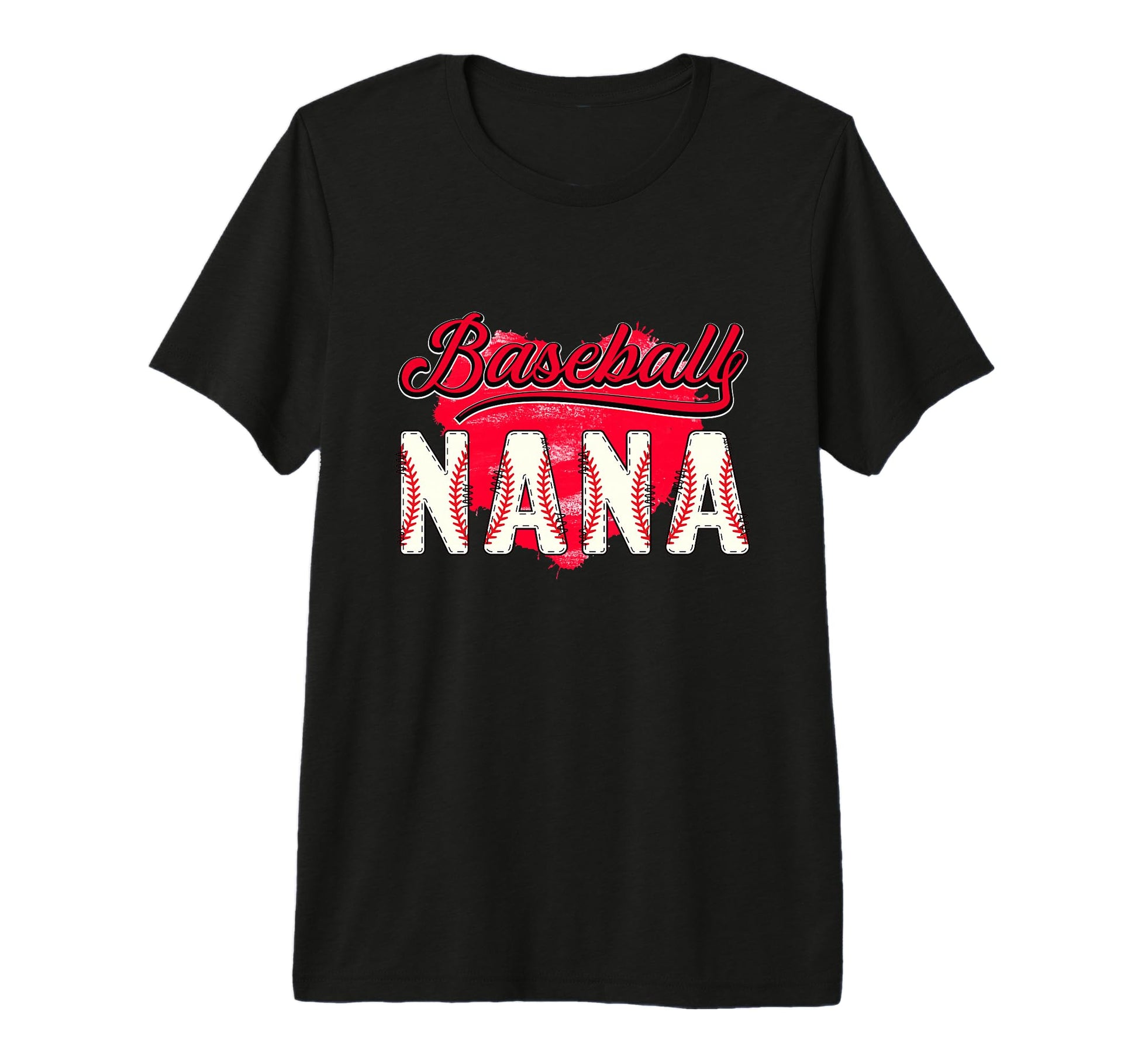 Baseball Nana Grandma Grandson T-Shirt - Graphic Print for Adults - T-Shirt, Sweatshirt, Hoodie