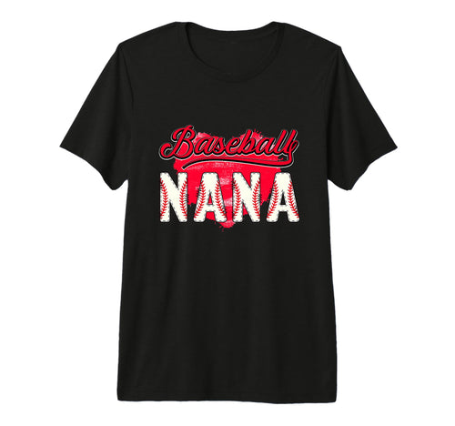 Baseball Nana Grandma Grandson T-Shirt - Graphic Print for Adults - T-Shirt, Sweatshirt, Hoodie