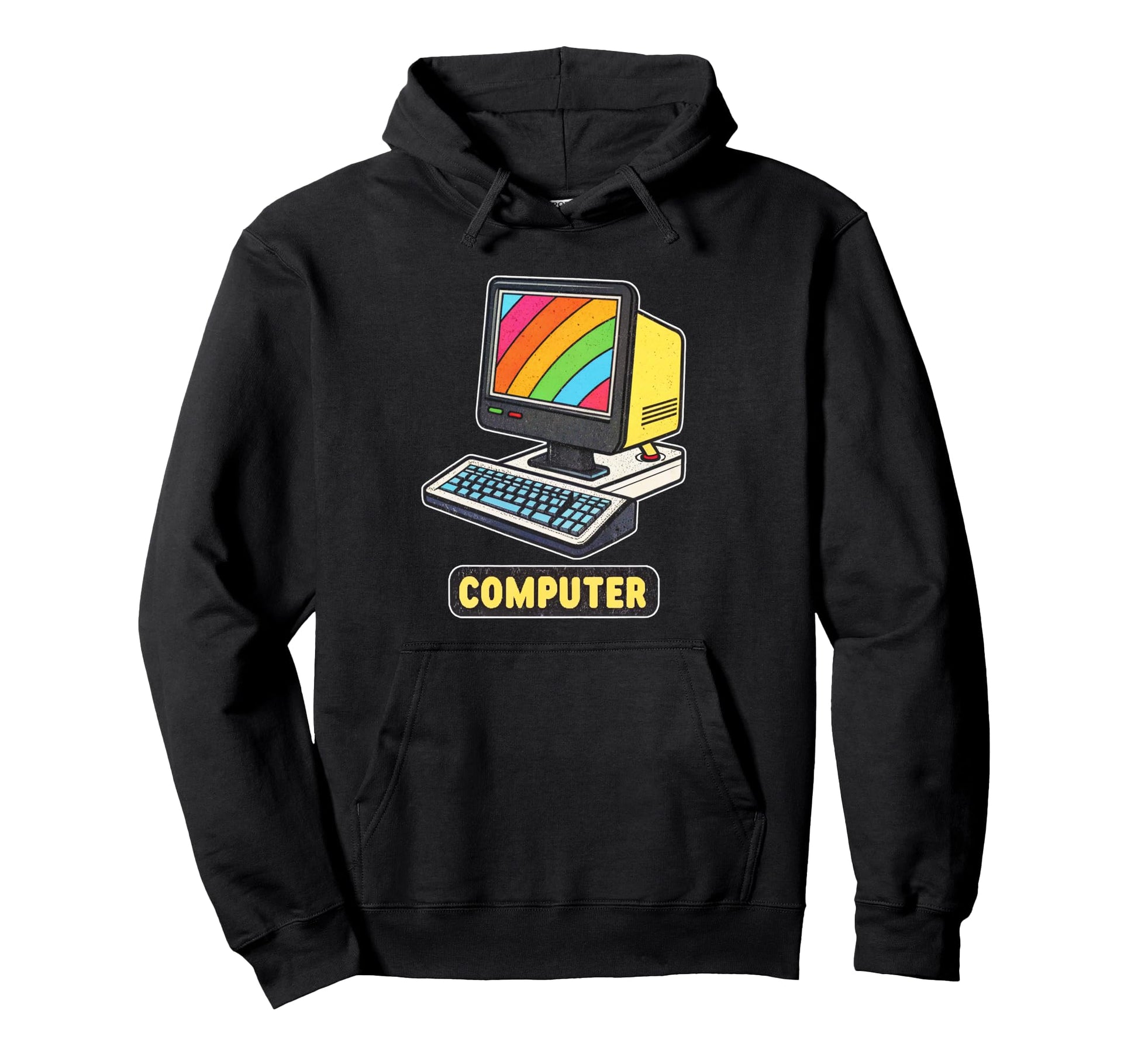 Rainbow Spectrum Computer Hoodie - Minimalist Print Unisex - T-Shirt, Sweatshirt, Hoodie