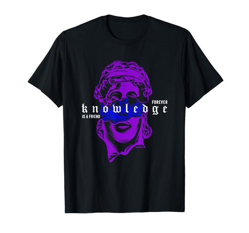Knowledge Aesthetic Edgy Streetwear T-Shirt - Aesthetic Graphic Unisex - T-Shirt, Sweatshirt, Hoodie