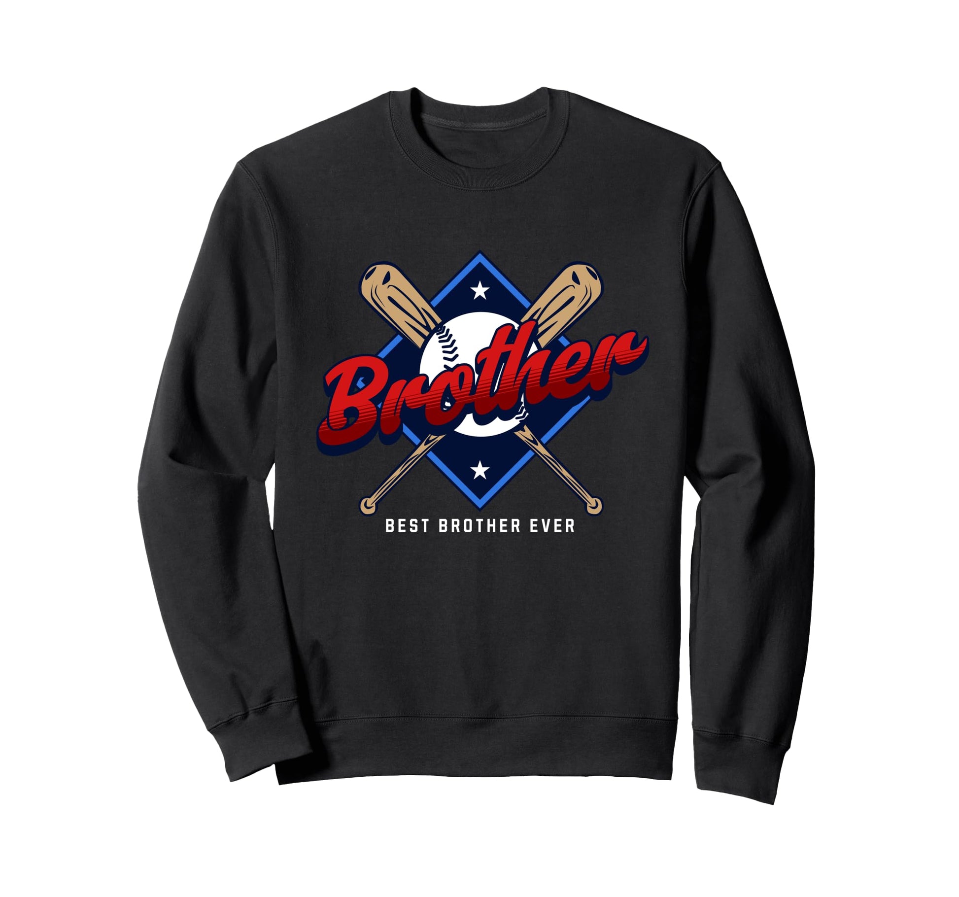 Baseball Brother Baseball Sweatshirt - Aesthetic Graphic Unisex - T-Shirt, Sweatshirt, Hoodie