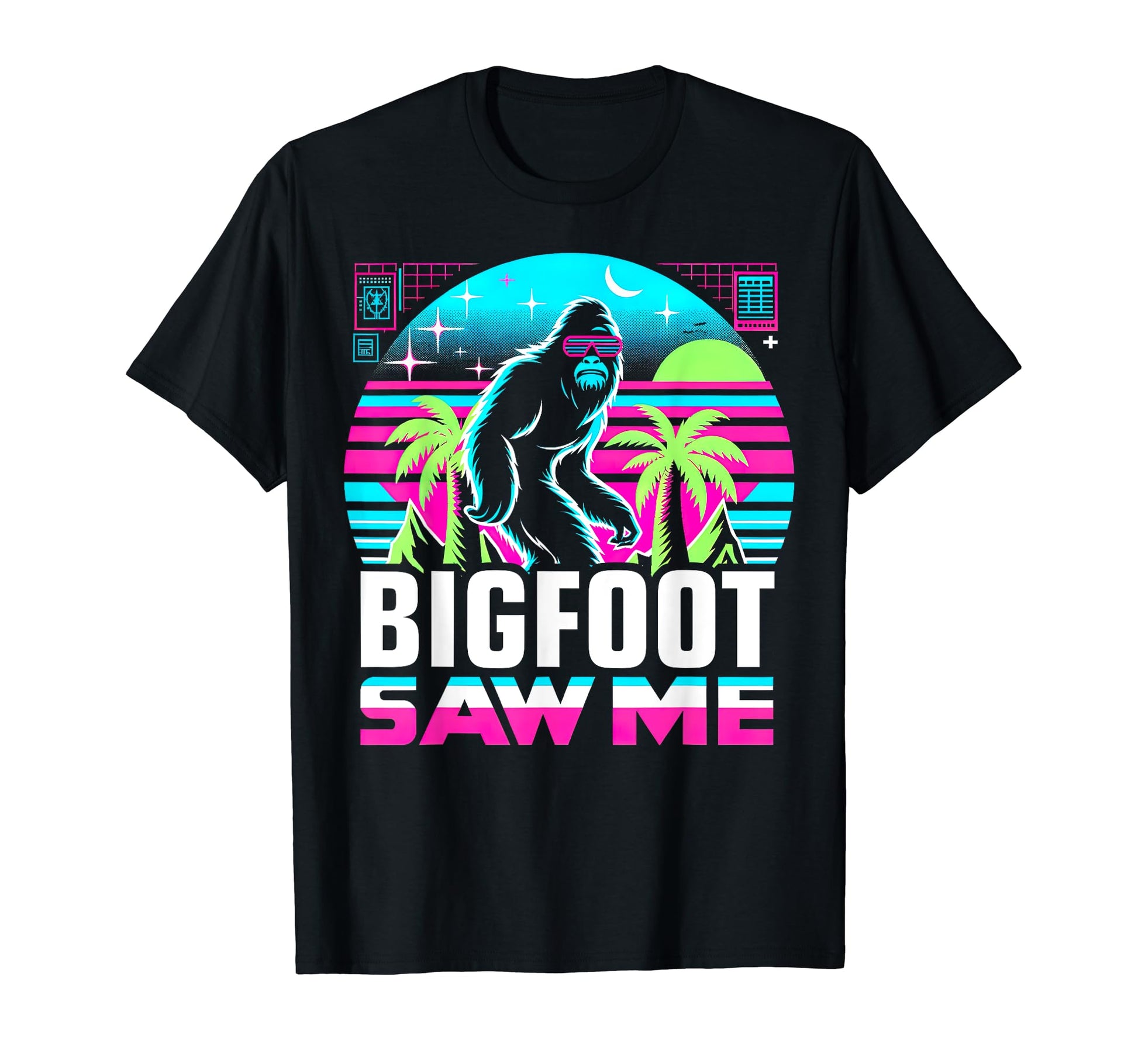 Bigfoot Saw Me But Nobody Believes Him T-Shirt - Aesthetic Graphic Unisex - T-Shirt, Sweatshirt, Hoodie
