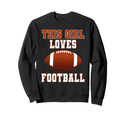 This Loves Football Game Day Sweatshirt - Aesthetic Graphic for Adults - T-Shirt, Sweatshirt, Hoodie
