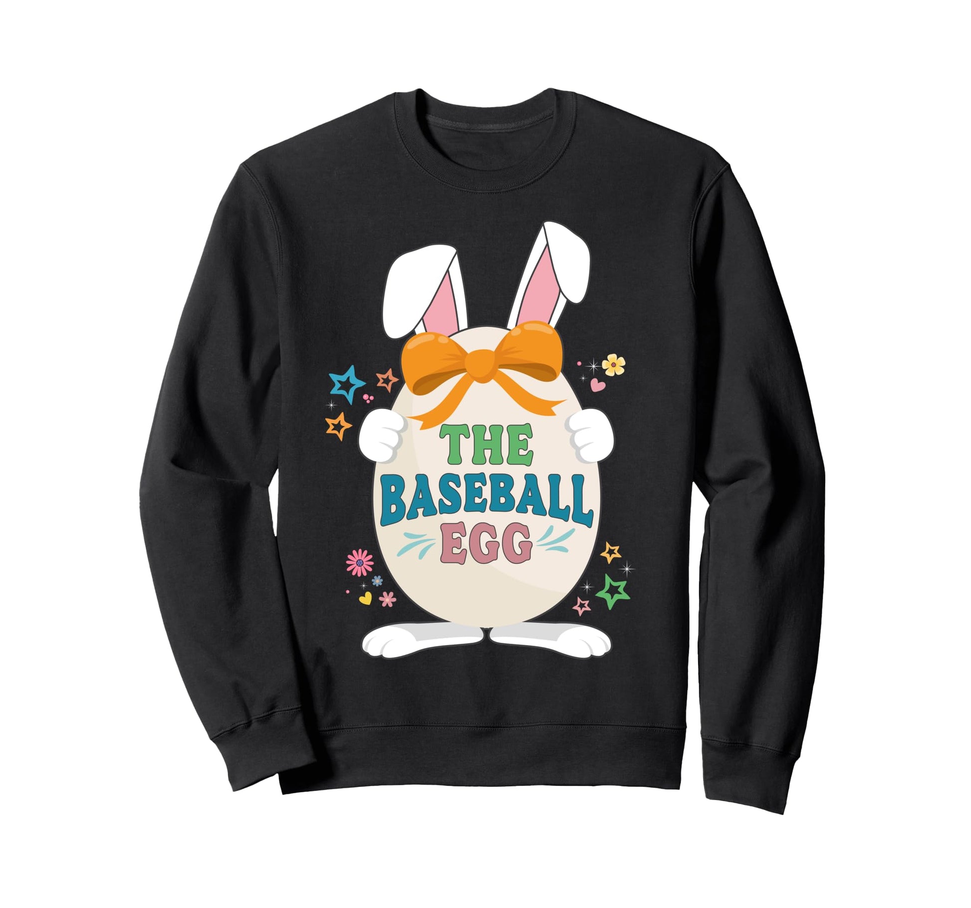 Baseball Egg Easter Matching Family Fun Sweatshirt - Novelty Apparel Unisex - T-Shirt, Sweatshirt, Hoodie