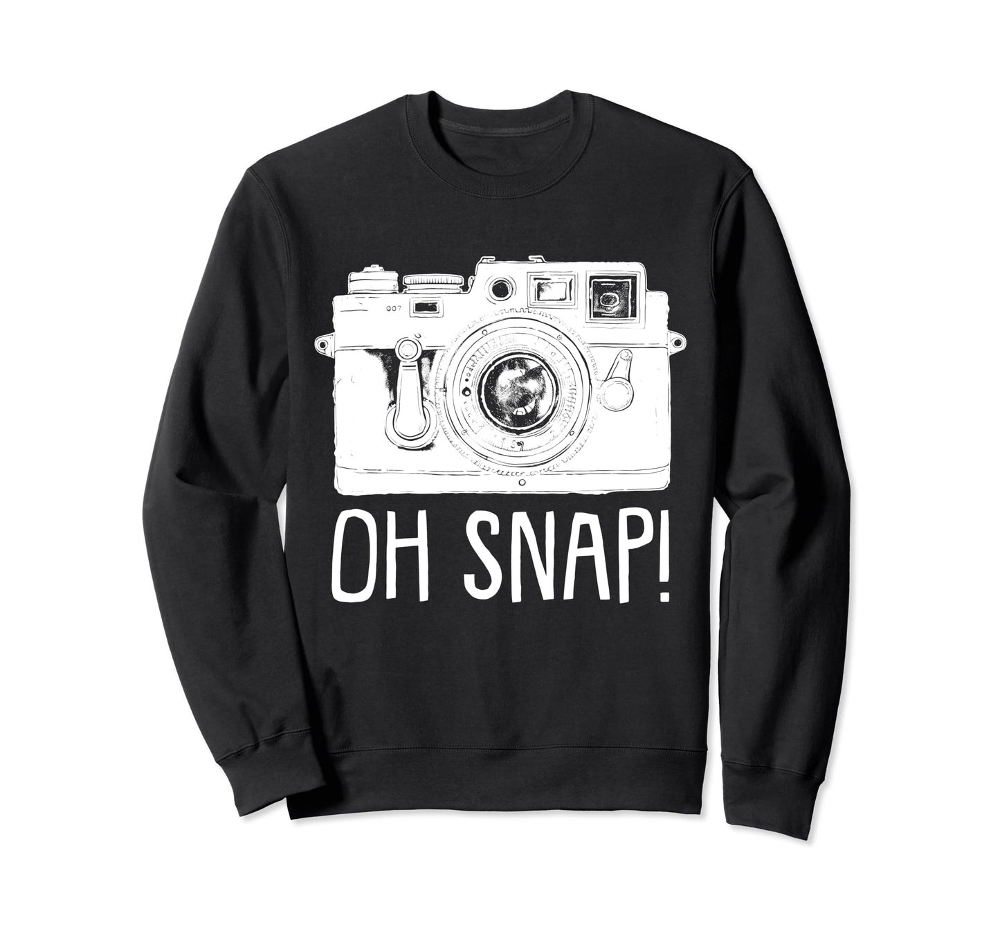 Photographer Camera Funny Sweatshirt - Casual Everyday Wear for Adults - T-Shirt, Sweatshirt, Hoodie
