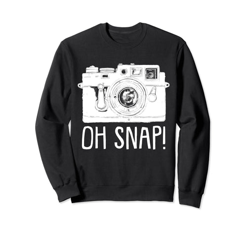 Photographer Camera Funny Sweatshirt - Casual Everyday Wear for Adults - T-Shirt, Sweatshirt, Hoodie