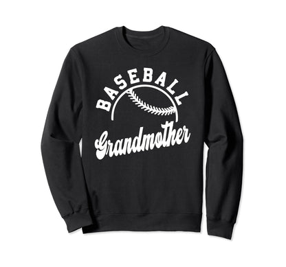 Baseball Grandmother Matching Sweatshirt - Trendy Graphic Men Women - T-Shirt, Sweatshirt, Hoodie