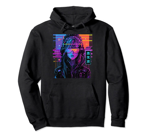 Cyberpop Japanese Streetwear Urban Hoodie - Novelty Apparel Unisex - T-Shirt, Sweatshirt, Hoodie