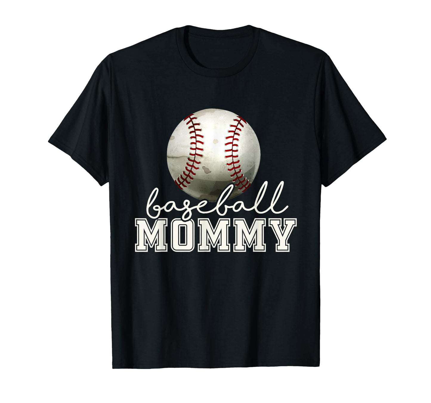Baseball Mommy Funny Sweatshirt - Fun Novelty Design Unisex - T-Shirt, Sweatshirt, Hoodie