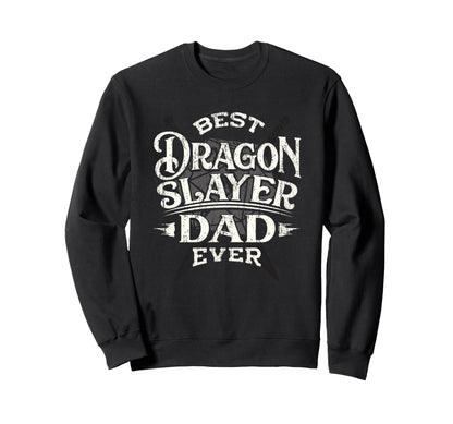 Best Dad Ever Funny Fathers Day Rpg Sweatshirt - Trendy Graphic Unisex - T-Shirt, Sweatshirt, Hoodie
