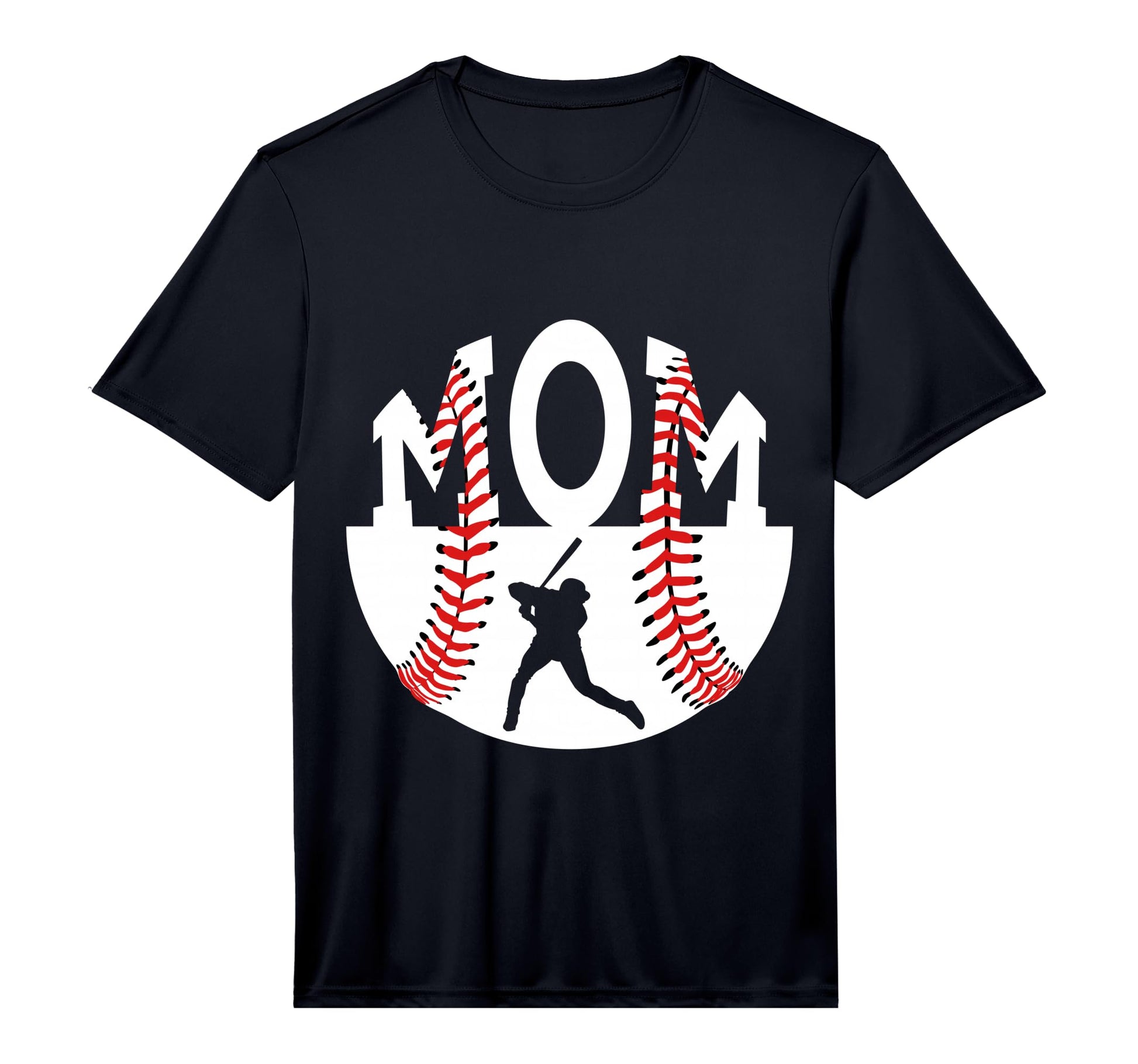 Mens Mama Baseball Mom Performance T-Shirt - Custom Art Print Unisex - T-Shirt, Sweatshirt, Hoodie