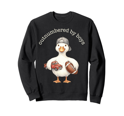 Outnumbered Duckling Toy Truck Sweatshirt - Custom Art Print for Adults - T-Shirt, Sweatshirt, Hoodie