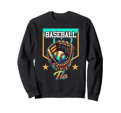 Baseball Drip Baseball Tio Ice Sweatshirt - Fun Novelty Design Unisex - T-Shirt, Sweatshirt, Hoodie