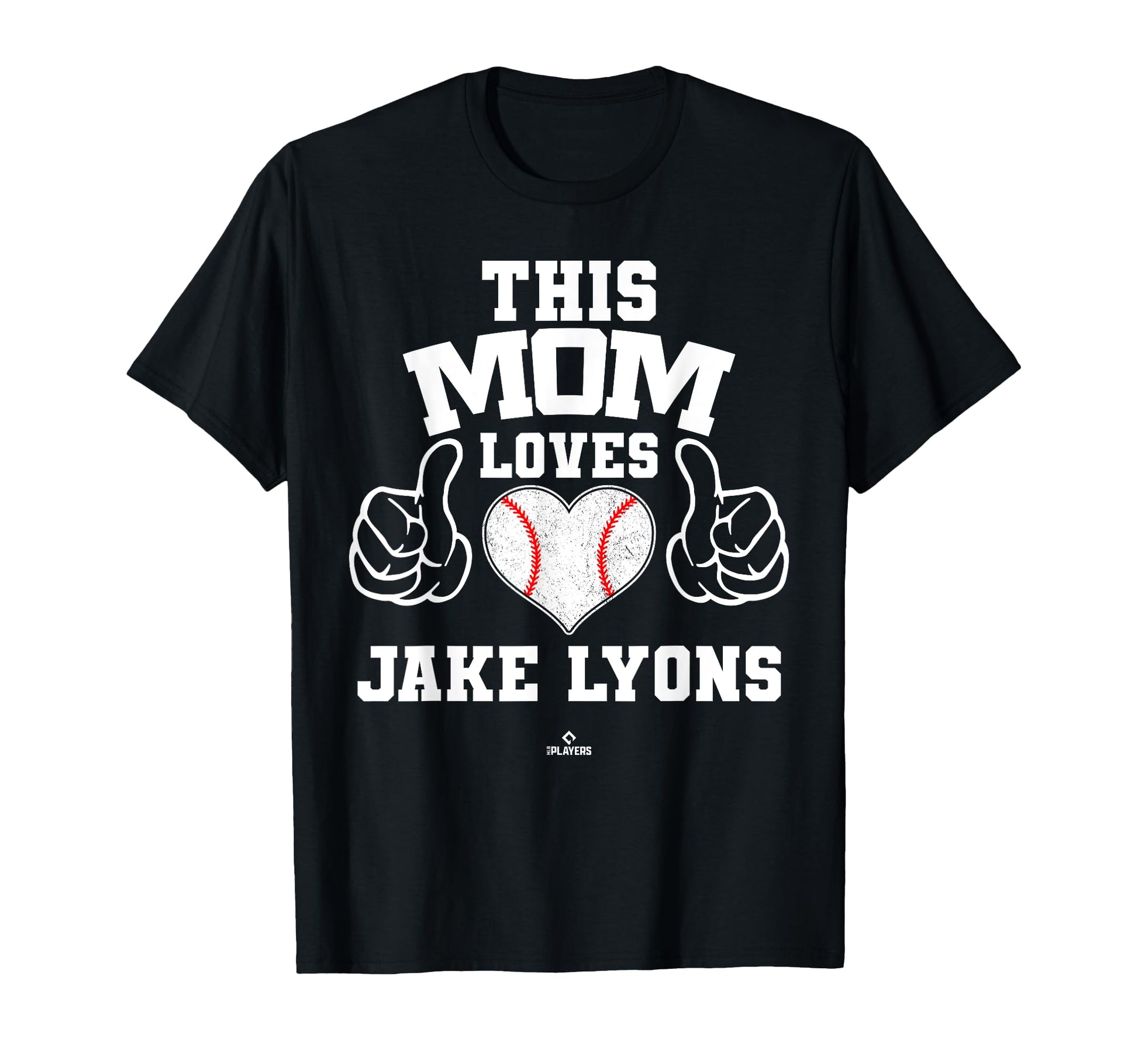This Mom Loves Jake Lyons Prospect Baseball T-Shirt - Graphic Print Unisex - T-Shirt, Sweatshirt, Hoodie