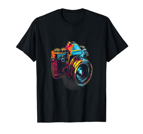 Photography Camera Photographer T-Shirt - Casual Everyday Wear Unisex - T-Shirt, Sweatshirt, Hoodie