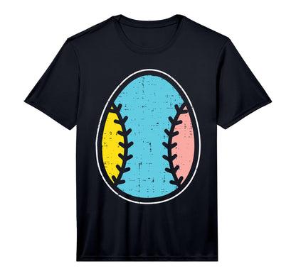 Baseball Egg Hunting Easter Ball Sports T-Shirt - Unique Graphic Men Women - T-Shirt, Sweatshirt, Hoodie