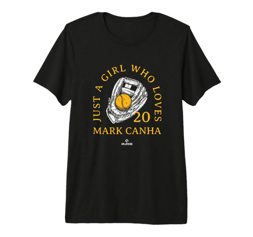 Who Loves Mark Canha New York Girlfriend T-Shirt - Unique Graphic Unisex - T-Shirt, Sweatshirt, Hoodie