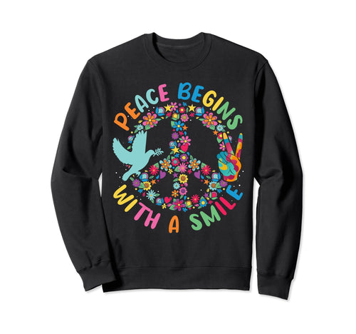 Peace Dove Love Inspirational Sweatshirt - Custom Art Print for Adults - T-Shirt, Sweatshirt, Hoodie