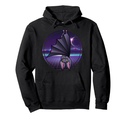 Kawaii Anime Bat Japanese Aesthetics Hoodie - Novelty Apparel for Adults - T-Shirt, Sweatshirt, Hoodie