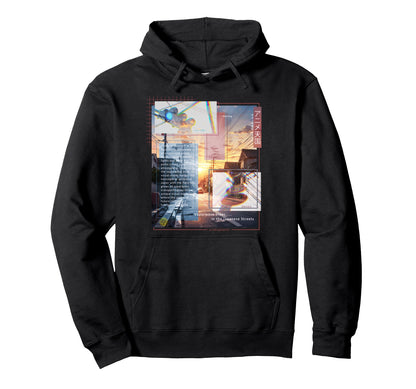 Japanese Anime Street Vaporwave 90S Hoodie - Streetwear Style for Adults - T-Shirt, Sweatshirt, Hoodie