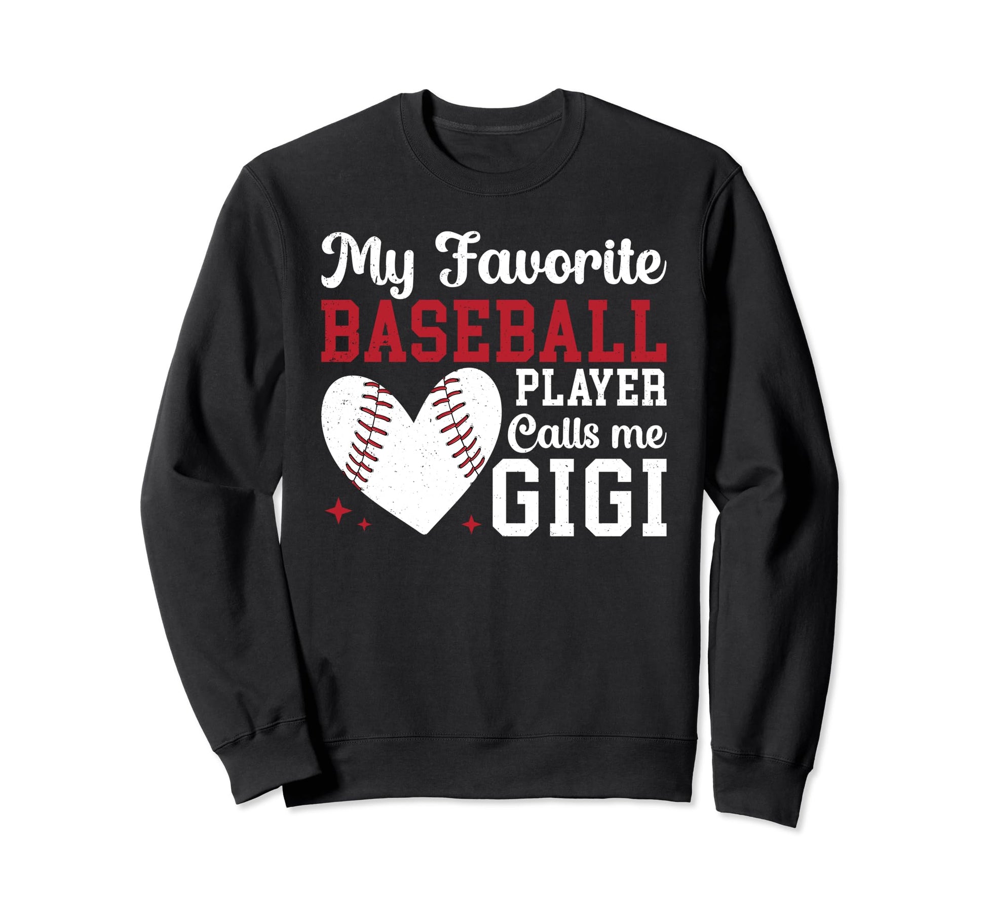 My Favorite Baseball Player Gigi Sweatshirt - Custom Art Print for Adults - T-Shirt, Sweatshirt, Hoodie