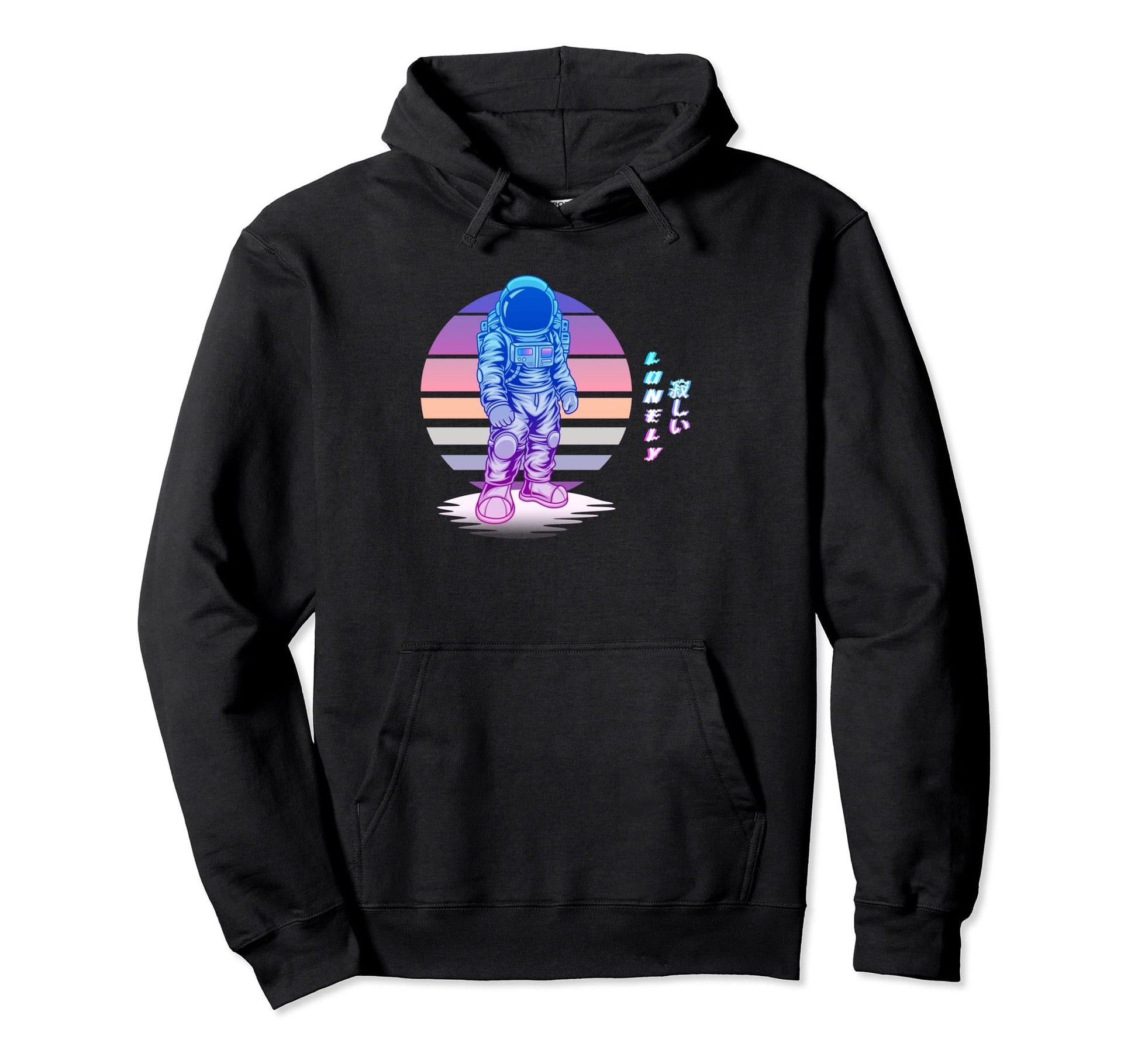 Lonely Aesthetic Vaporwave 90S Hoodie - Unique Graphic Unisex - T-Shirt, Sweatshirt, Hoodie