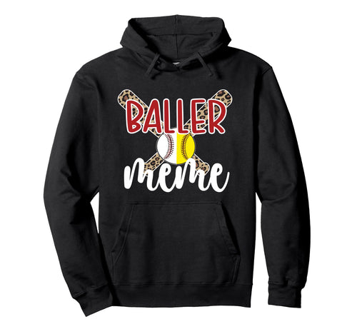 Baller Meme Proud Baseball Hoodie - Casual Everyday Wear for Adults - T-Shirt, Sweatshirt, Hoodie