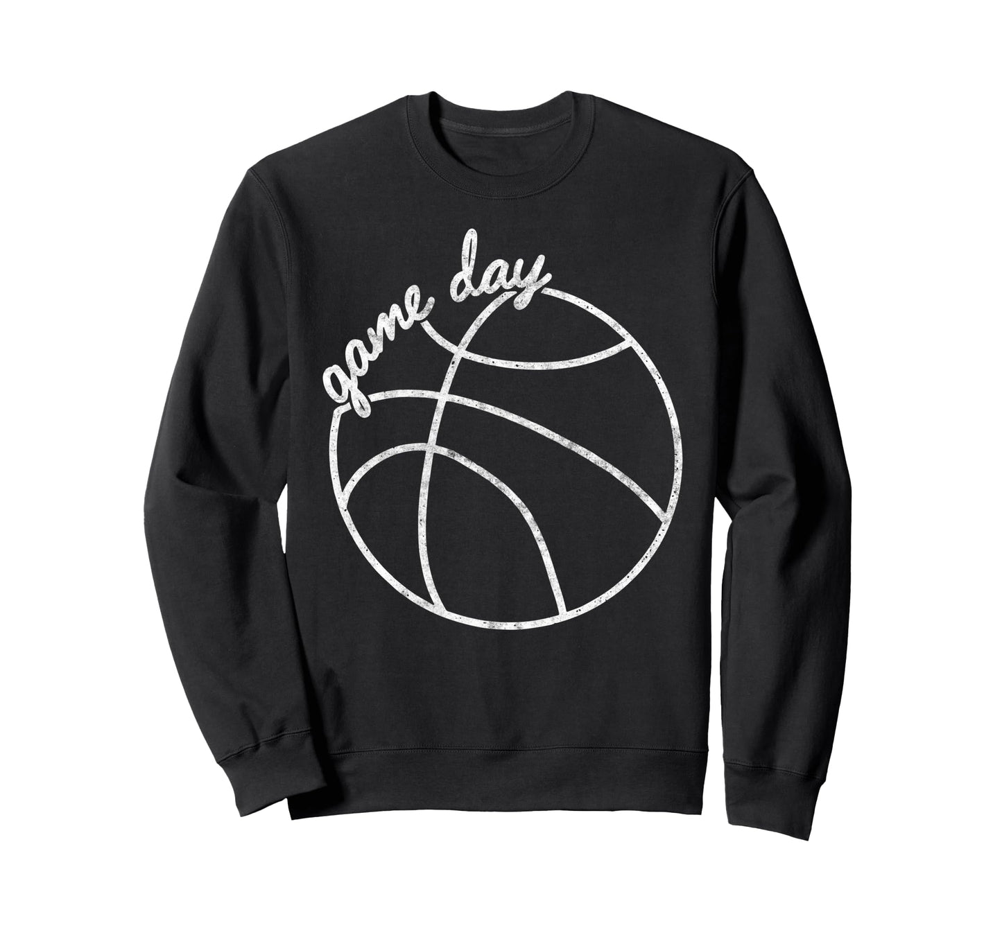 Game Day Vibes Basketball Player Sweatshirt - Custom Art Print Men Women - T-Shirt, Sweatshirt, Hoodie