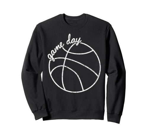 Game Day Vibes Basketball Player Sweatshirt - Custom Art Print Men Women - T-Shirt, Sweatshirt, Hoodie