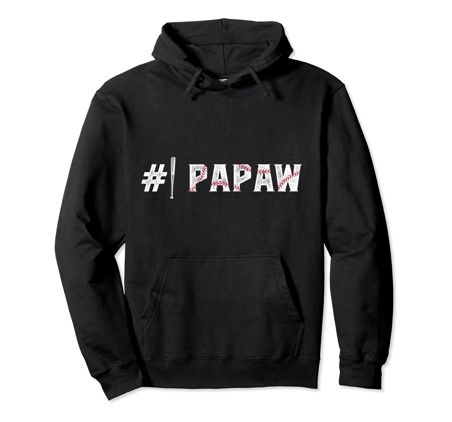 1 Papaw Baseball Papaw Baseball Player Hoodie - Unique Graphic for Adults - T-Shirt, Sweatshirt, Hoodie