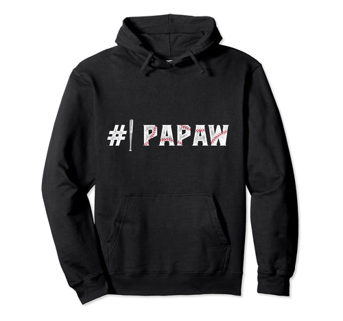 1 Papaw Baseball Papaw Baseball Player Hoodie - Unique Graphic for Adults - T-Shirt, Sweatshirt, Hoodie