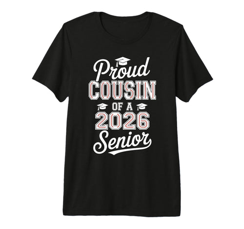 Proud Cousin 2026 Senior Baseball T-Shirt - Trendy Graphic Men Women - T-Shirt, Sweatshirt, Hoodie