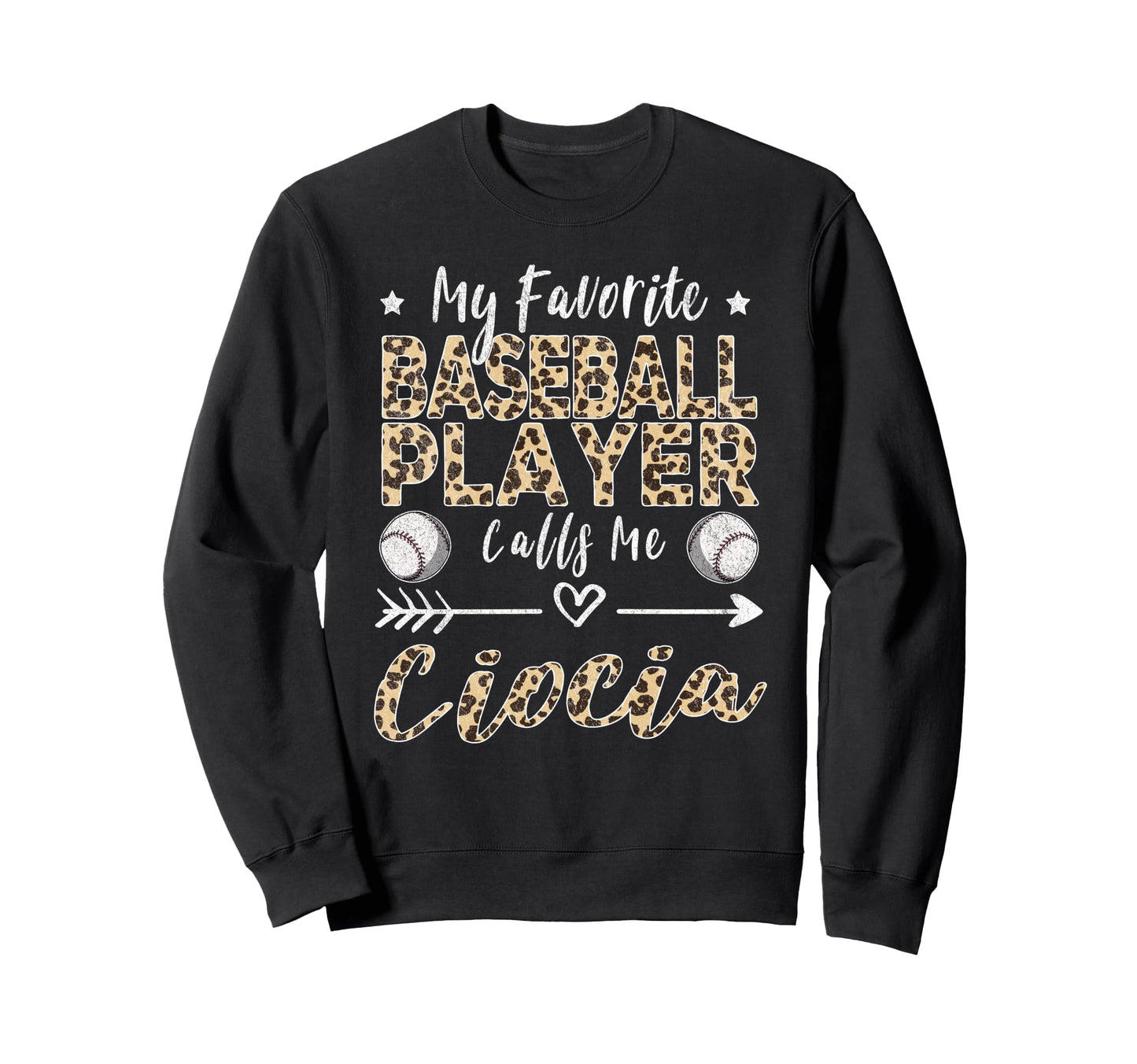 My Favorite Baseball Player Calls Me Sweatshirt - Minimalist Print Unisex - T-Shirt, Sweatshirt, Hoodie