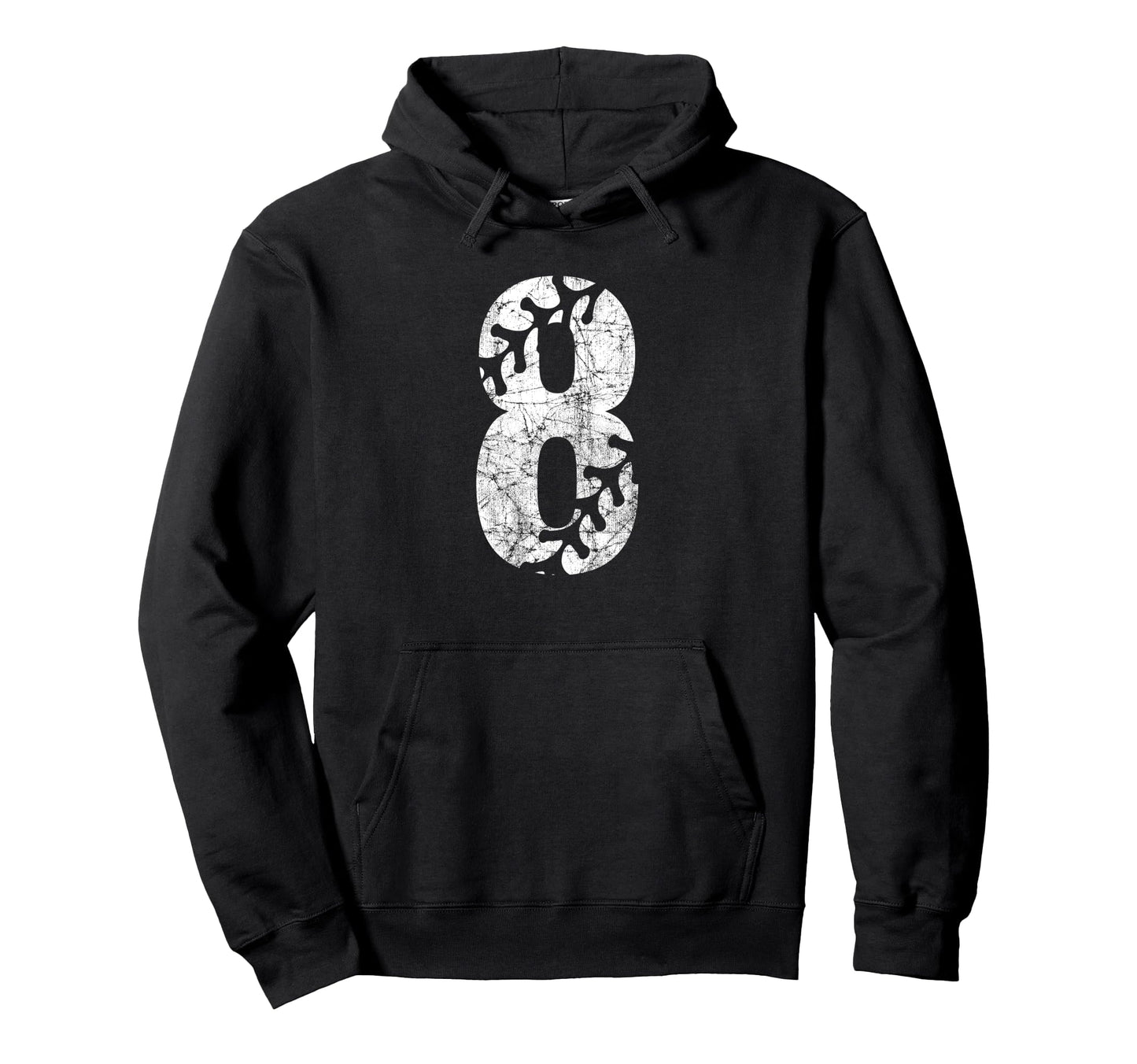 Baseball Softball Mom 8 Number 8 Hoodie - Minimalist Print Men Women - T-Shirt, Sweatshirt, Hoodie
