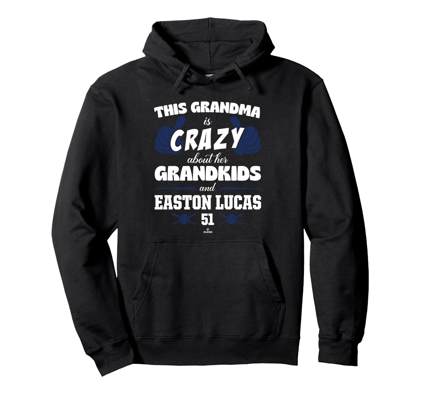 Grandma Crazy Easton Lucas Toronto Hoodie - Minimalist Print Men Women - T-Shirt, Sweatshirt, Hoodie