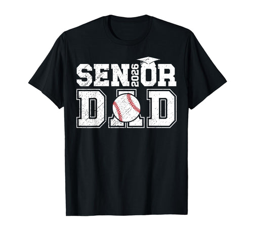 Baseball Senior Dad Senior Baseball T-Shirt - Minimalist Print for Adults - T-Shirt, Sweatshirt, Hoodie