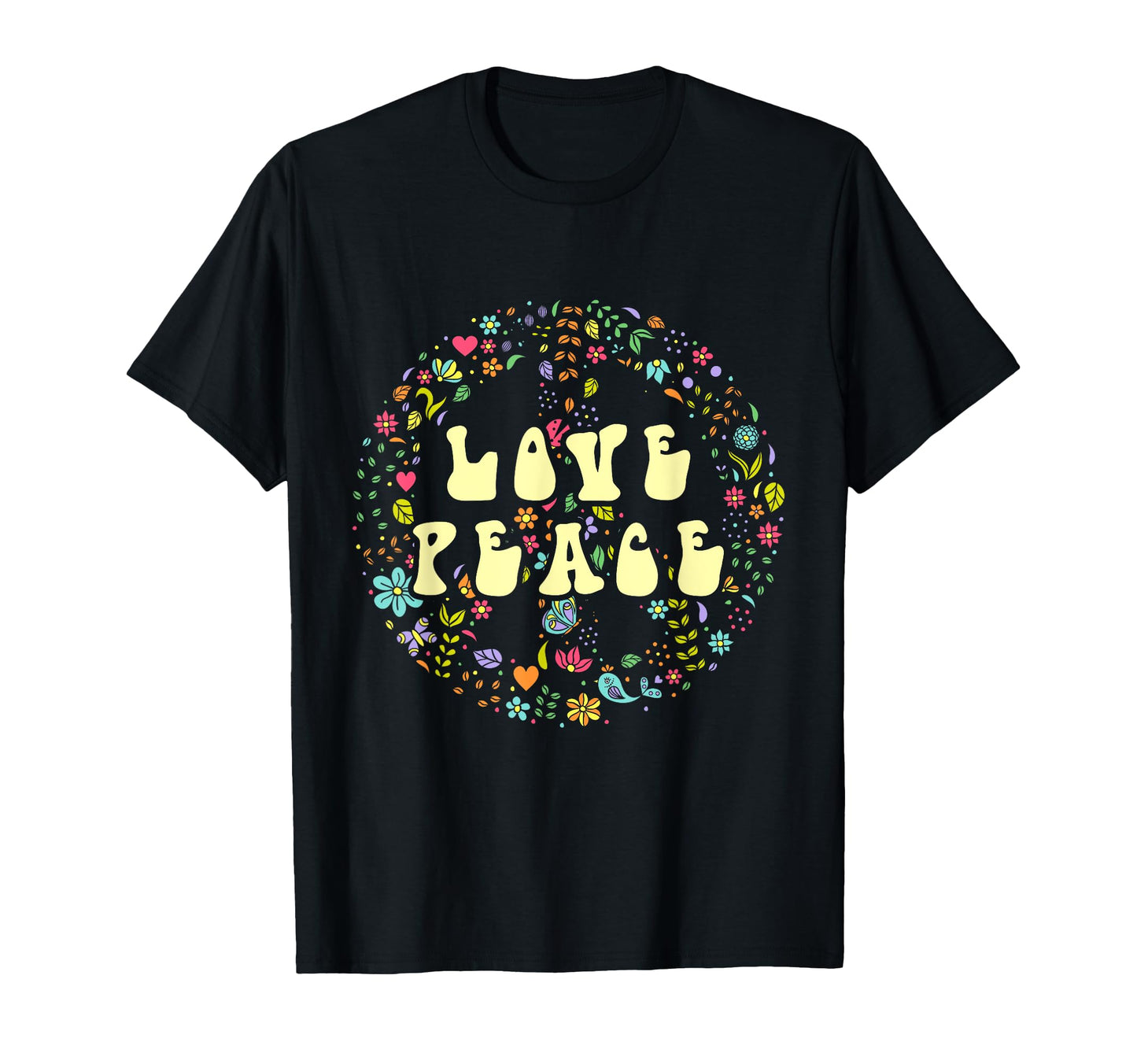 Love Peace T-Shirt - Graphic Print for Adults - T-Shirt, Sweatshirt, Hoodie