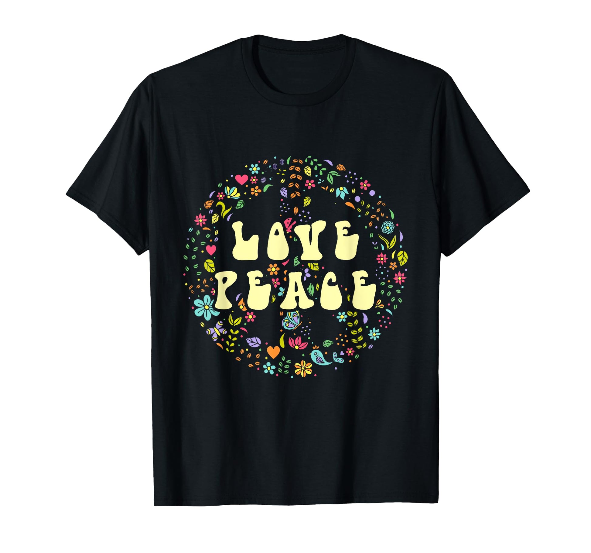 Love Peace T-Shirt - Graphic Print for Adults - T-Shirt, Sweatshirt, Hoodie