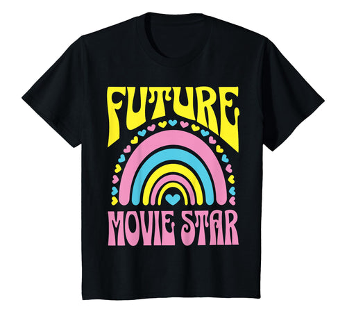 Future Movie Star Bright Rainbow Movie T-Shirt - Streetwear Style Unisex - T-Shirt, Sweatshirt, Hoodie