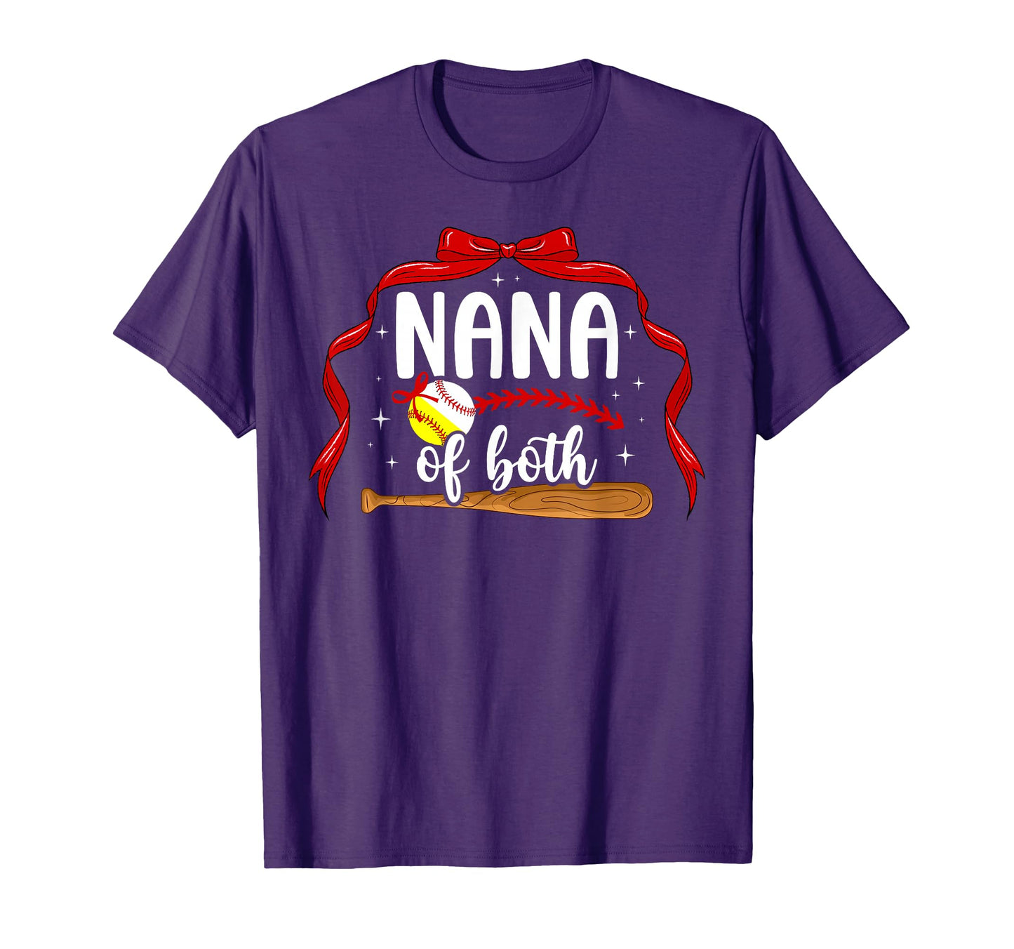 Nana Both Coquette Baseball Softball T-Shirt - Streetwear Style Unisex - T-Shirt, Sweatshirt, Hoodie