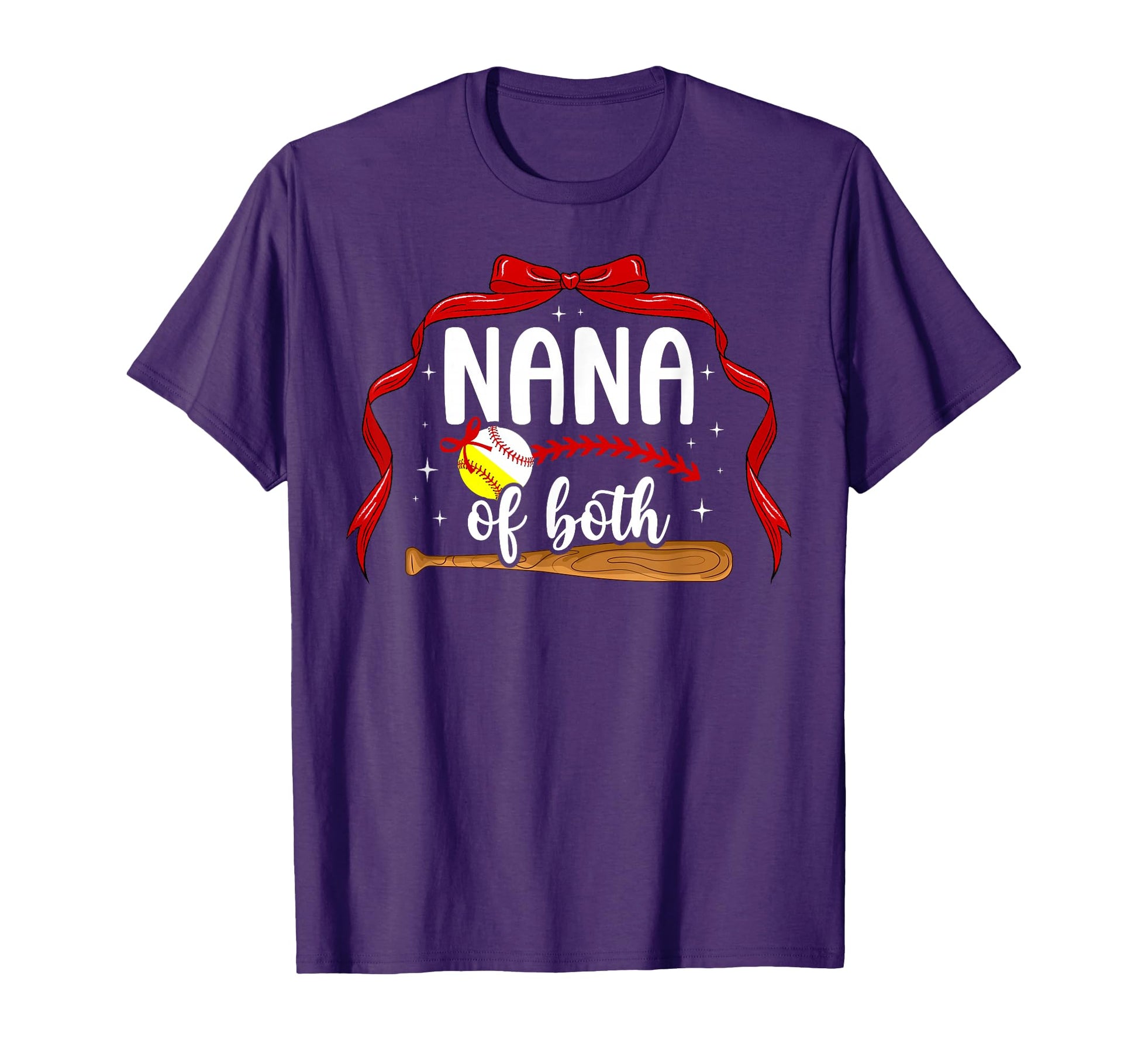 Nana Both Coquette Baseball Softball T-Shirt - Streetwear Style Unisex - T-Shirt, Sweatshirt, Hoodie