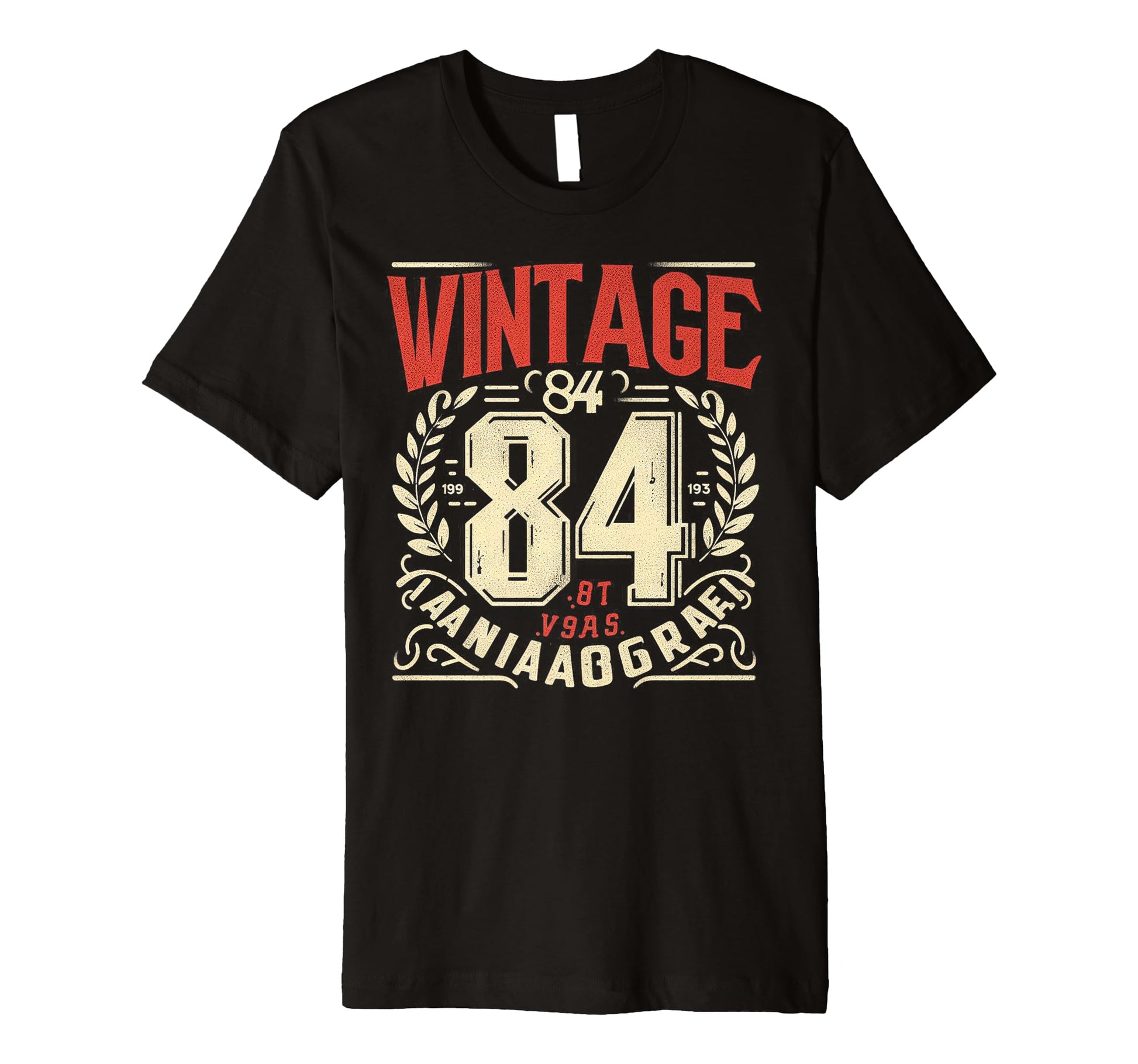 1984 Birthday 84 Born 1984 Typography T-Shirt - Trendy Graphic Men Women - T-Shirt, Sweatshirt, Hoodie