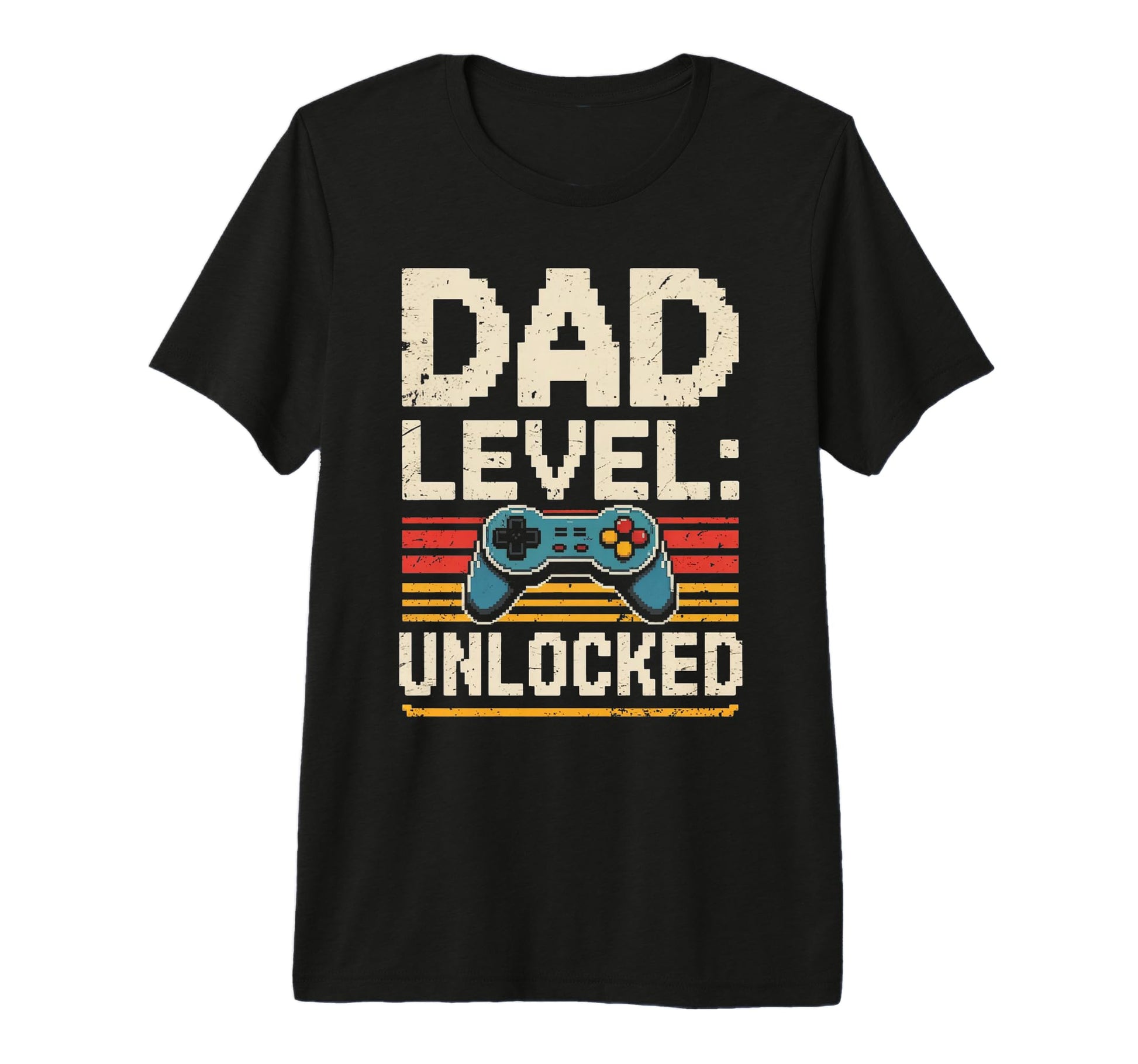 Dad Level Unlocked Gamer Fathers T-Shirt - Fun Novelty Design for Adults - T-Shirt, Sweatshirt, Hoodie