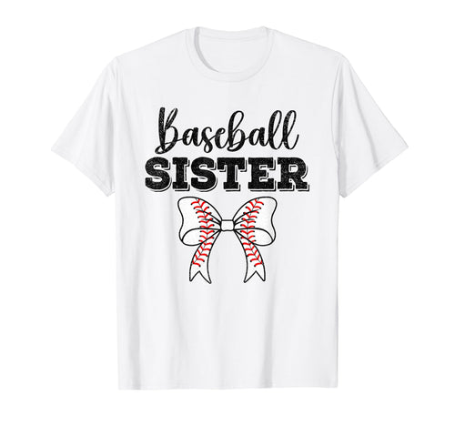 Baseball Sister Funny Baseball Life T-Shirt - Novelty Apparel Unisex - T-Shirt, Sweatshirt, Hoodie