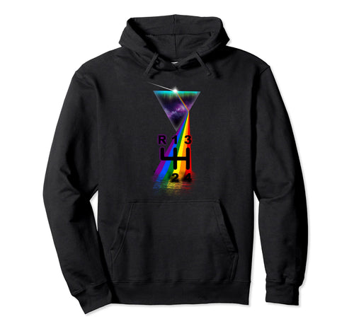 Prism Racer Shift Pattern Hoodie - Streetwear Style Men Women - T-Shirt, Sweatshirt, Hoodie