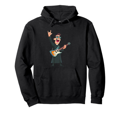 Rockstar Priest Sunglasses Electric Hoodie - Streetwear Style Unisex - T-Shirt, Sweatshirt, Hoodie