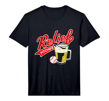 Mens Relief Pitcher Beer And T-Shirt - Streetwear Style for Adults - T-Shirt, Sweatshirt, Hoodie