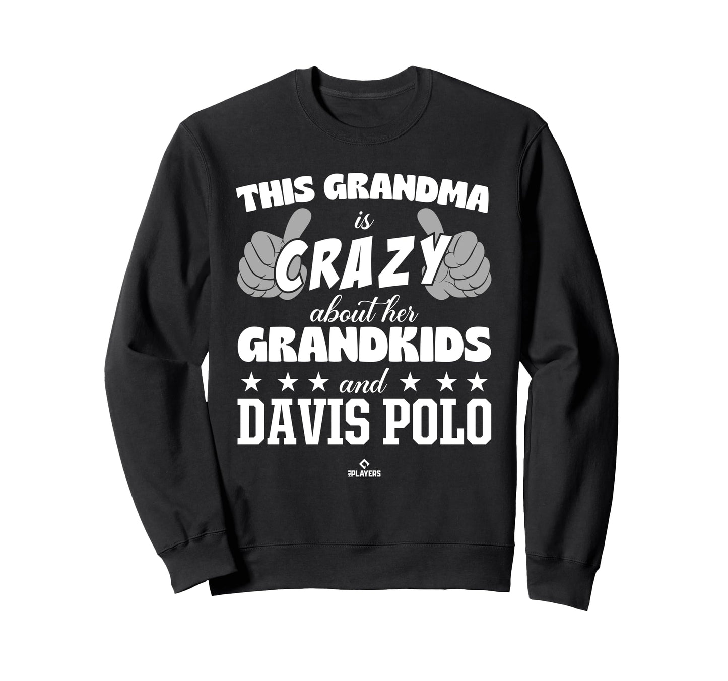 Grandma Crazy Davis Polo Prospect Sweatshirt - Custom Art Print Unisex - T-Shirt, Sweatshirt, Hoodie