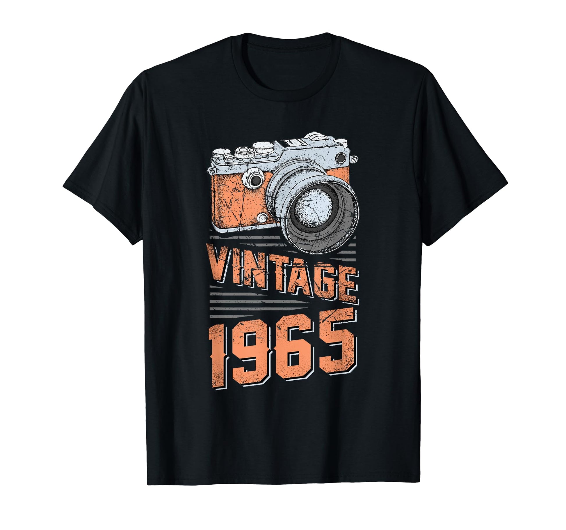 1965 53Th Birthday Gifts Camera T-Shirt - Minimalist Print Unisex - T-Shirt, Sweatshirt, Hoodie